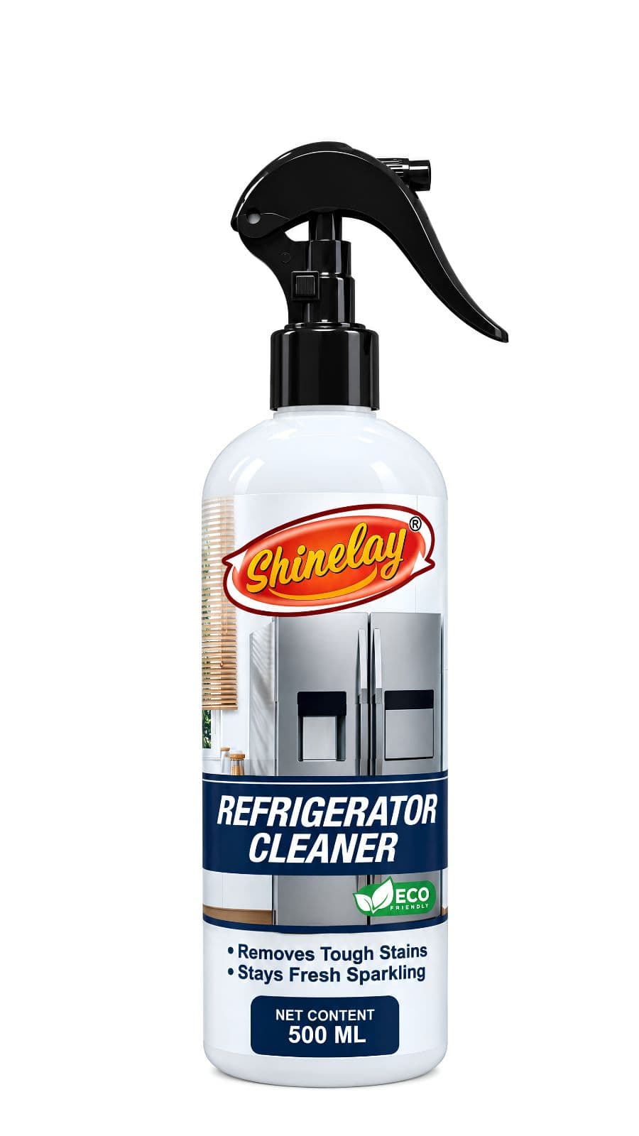 Refrigerator & Fridge Cleaner Spray 500 ML | Powerful Fridge Cleaning Liquid | Removes Dirt, Stains & Grease | Helps Eliminate Unpleasant Odour | For Refrigerator Interior & Shelves
