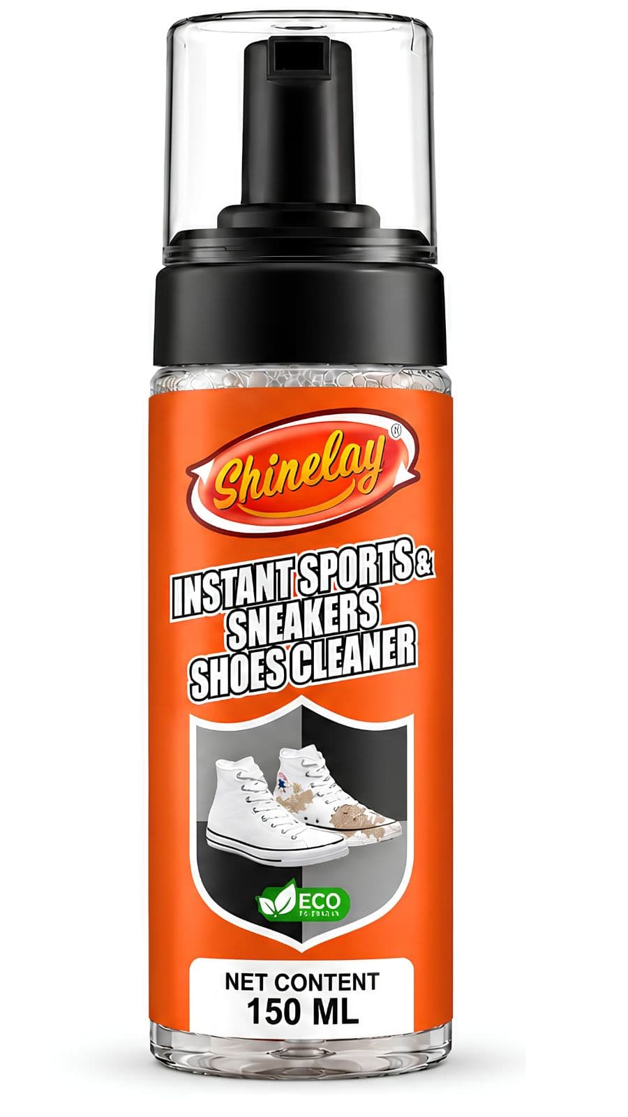Instant Sports & Sneakers Shoe Cleaner 150 ML | Powerful Shoe Cleaner & Stain Remover | Removes Dirt, Dust & Stains from Sports Shoes, Sneakers